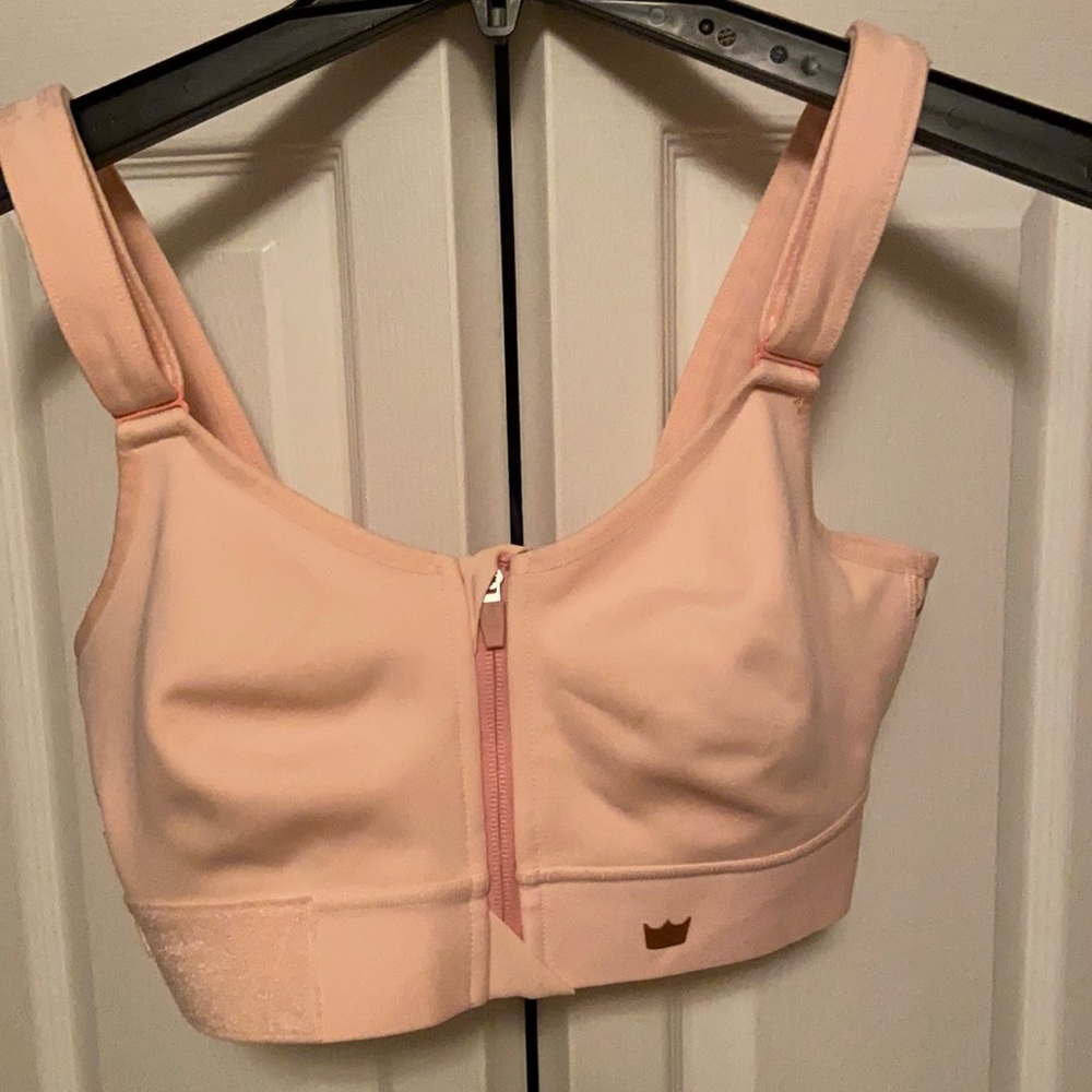 Pink Marble Shefit sports bra
